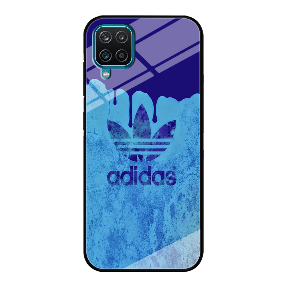 Adidas Blue Paint Samsung Galaxy A12 Case