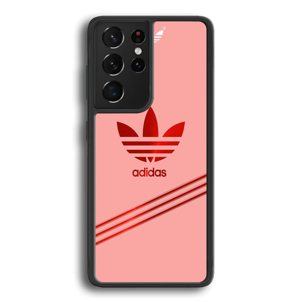 Adidas Burning Red Samsung Galaxy S21 Ultra Case