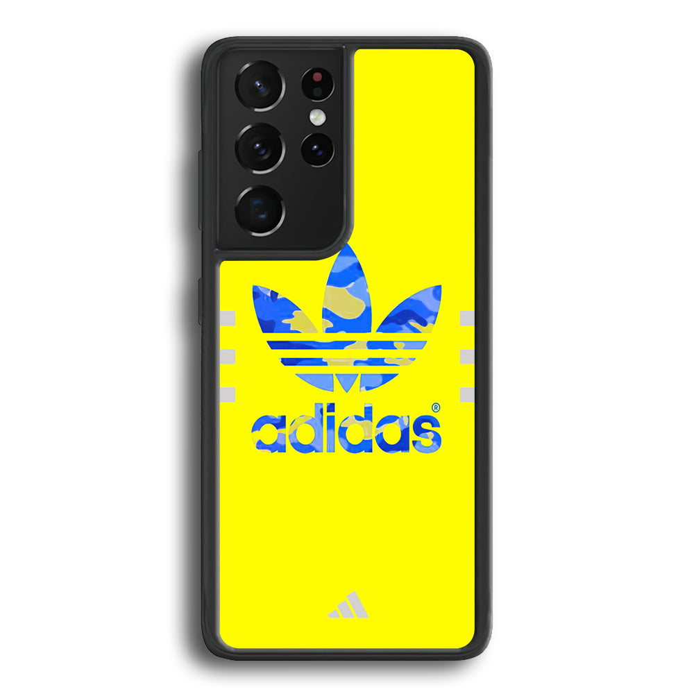 Adidas Camo Ocean Inside Samsung Galaxy S21 Ultra Case