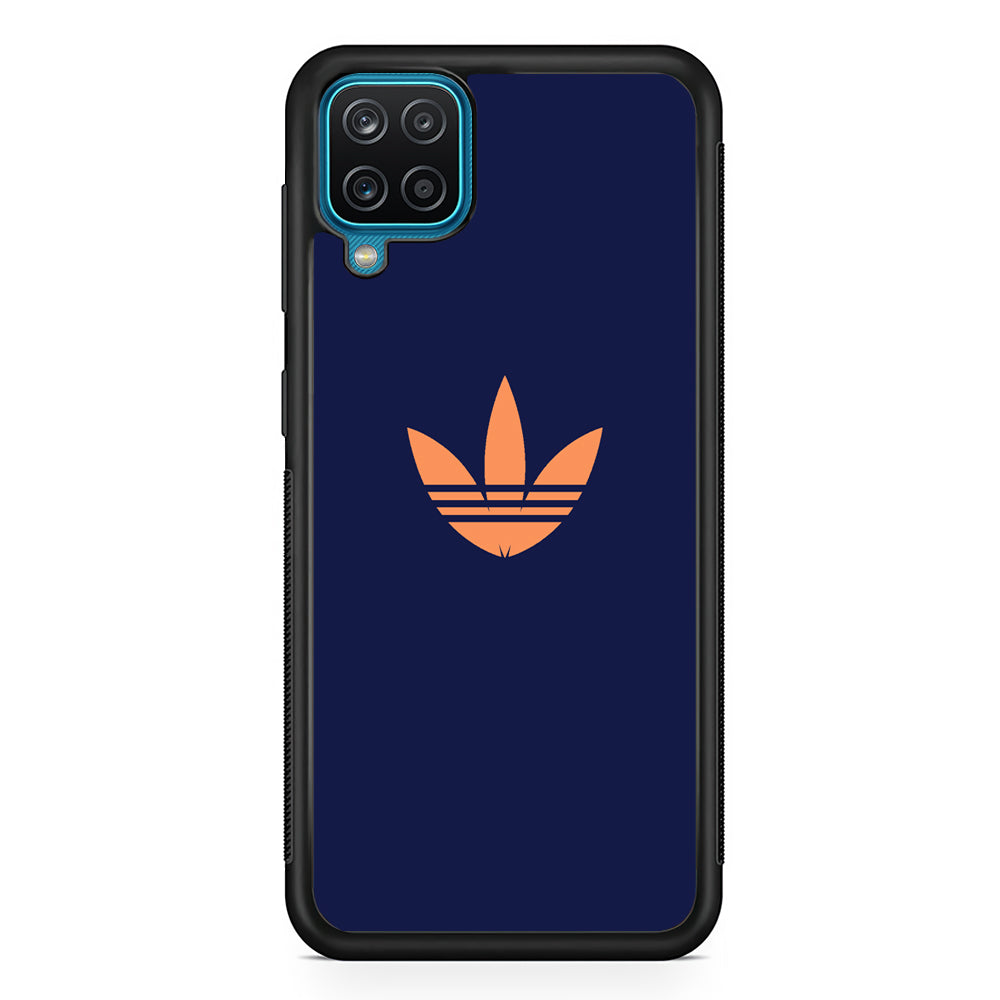 Adidas Deep Blue Logo Samsung Galaxy A12 Case