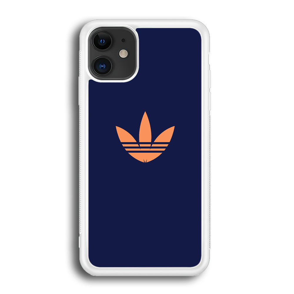 Adidas Deep Blue Logo iPhone 12 Case