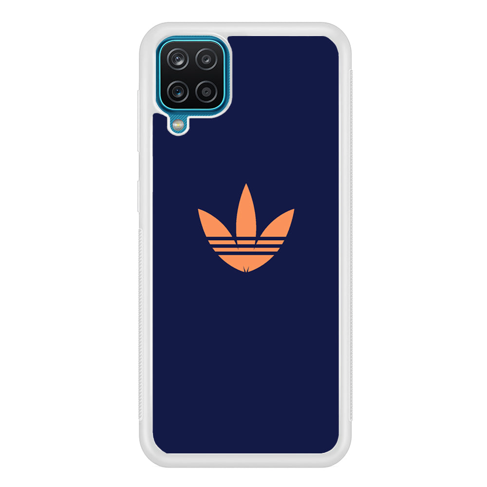 Adidas Deep Blue Logo Samsung Galaxy A12 Case