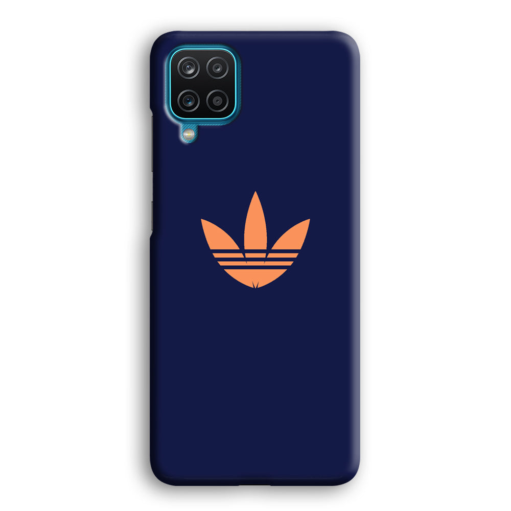 Adidas Deep Blue Logo Samsung Galaxy A12 Case