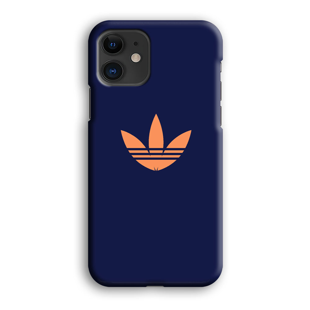 Adidas Deep Blue Logo iPhone 12 Case