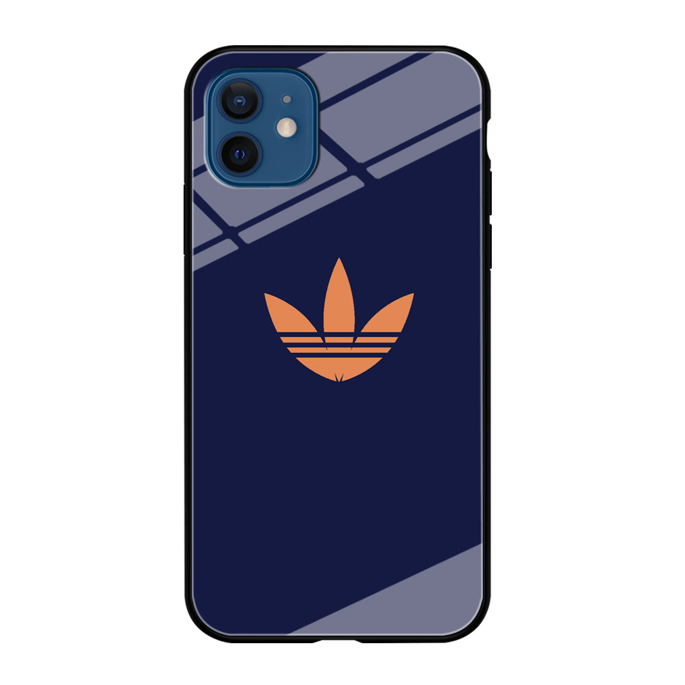 Adidas Deep Blue Logo iPhone 12 Case