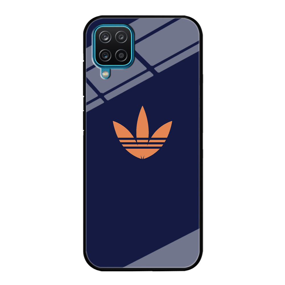 Adidas Deep Blue Logo Samsung Galaxy A12 Case