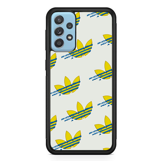 Adidas Doodle Fly Paint Blue Samsung Galaxy A52 Case