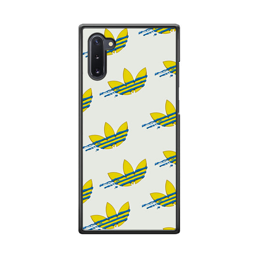 Adidas Doodle Fly Paint Blue Samsung Galaxy Note 10 Case