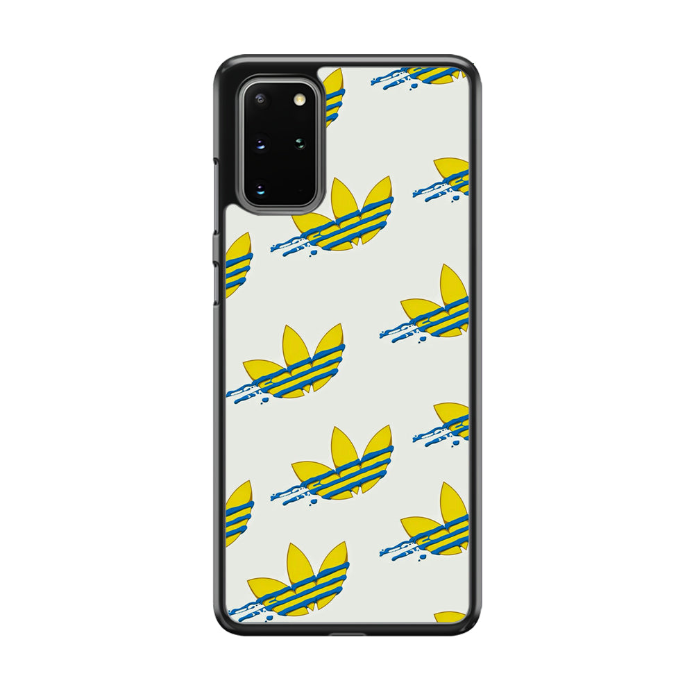 Adidas Doodle Fly Paint Blue Samsung Galaxy S20 Plus Case