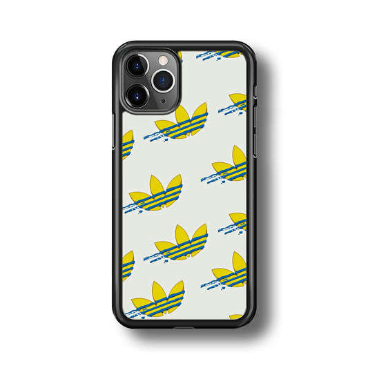 Adidas Doodle Fly Paint Blue iPhone 11 Pro Max Case