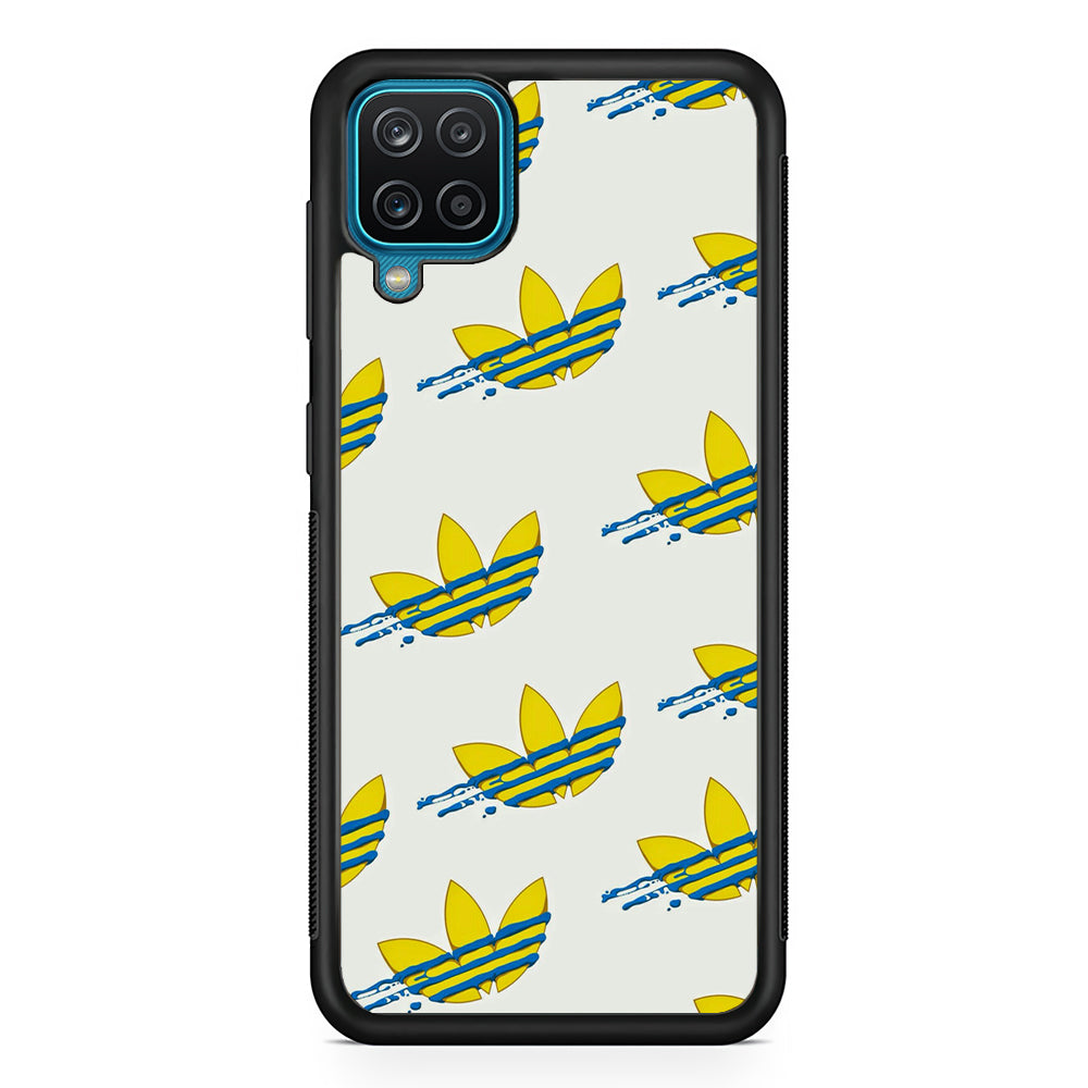 Adidas Doodle Fly Paint Blue Samsung Galaxy A12 Case