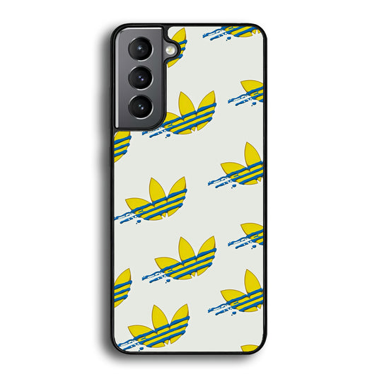 Adidas Doodle Fly Paint Blue Samsung Galaxy S21 Plus Case - Carneyforia
