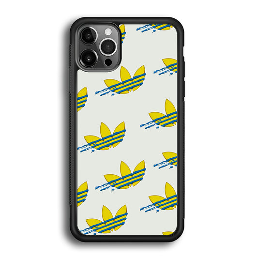 Adidas Doodle Fly Paint Blue iPhone 12 Pro Max Case