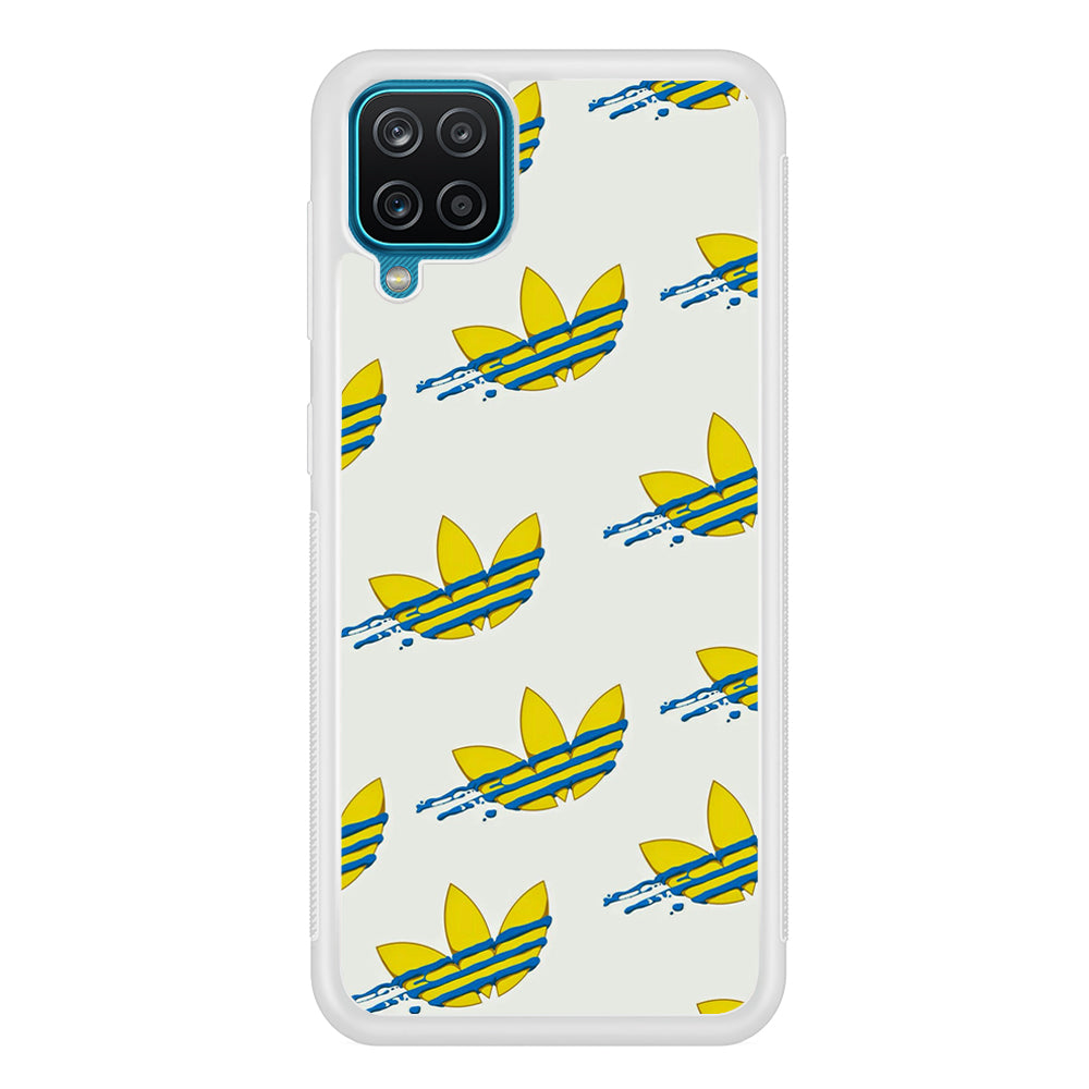 Adidas Doodle Fly Paint Blue Samsung Galaxy A12 Case