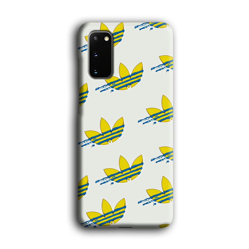 Adidas Doodle Fly Paint Blue Samsung Galaxy S20 Case