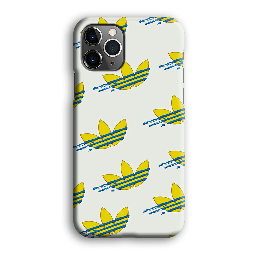 Adidas Doodle Fly Paint Blue iPhone 12 Pro Max Case