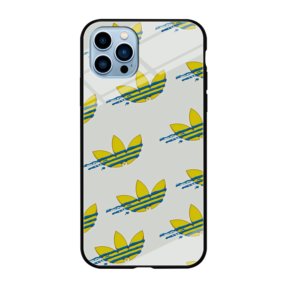 Adidas Doodle Fly Paint Blue iPhone 12 Pro Max Case