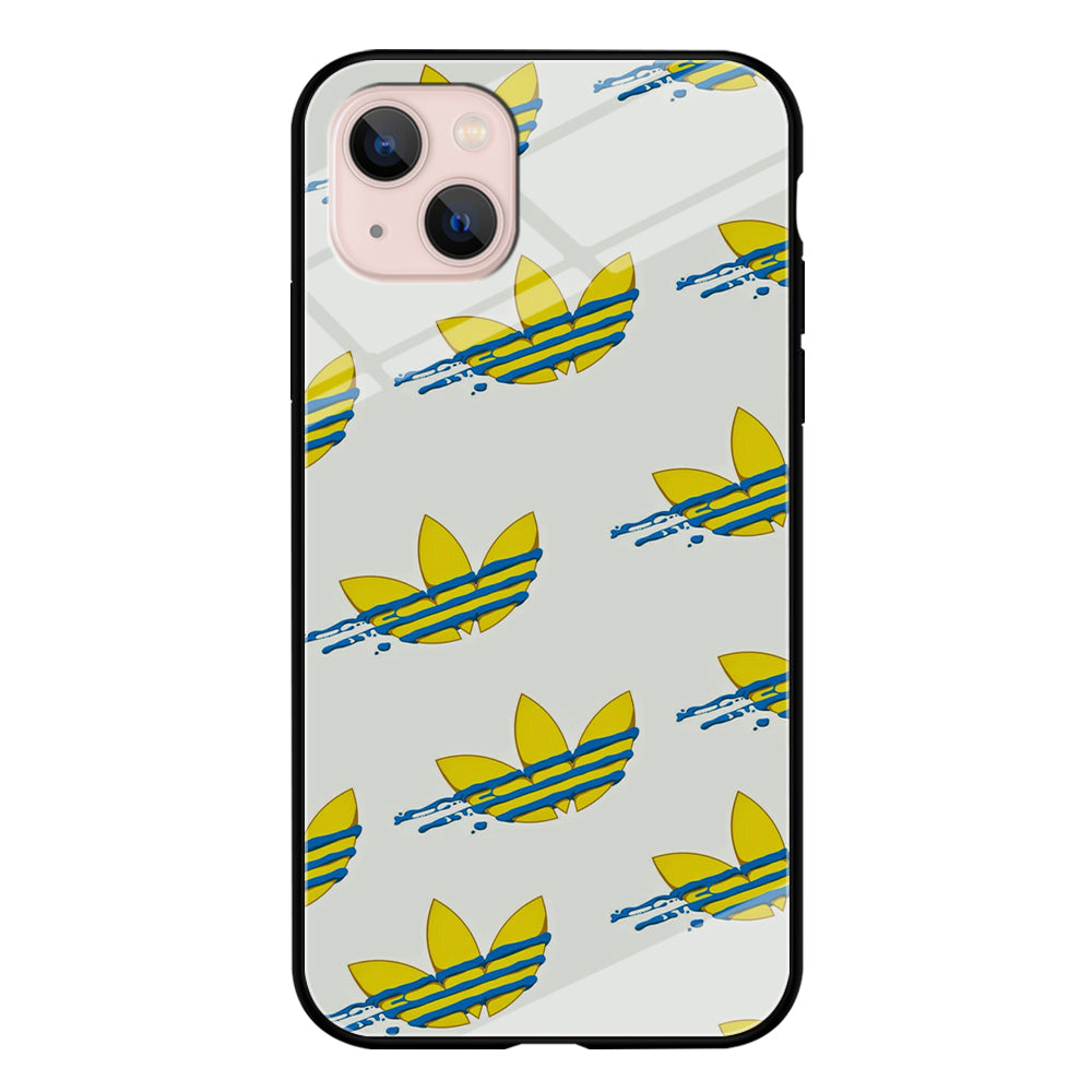 Adidas Doodle Fly Paint Blue iPhone 13 Case