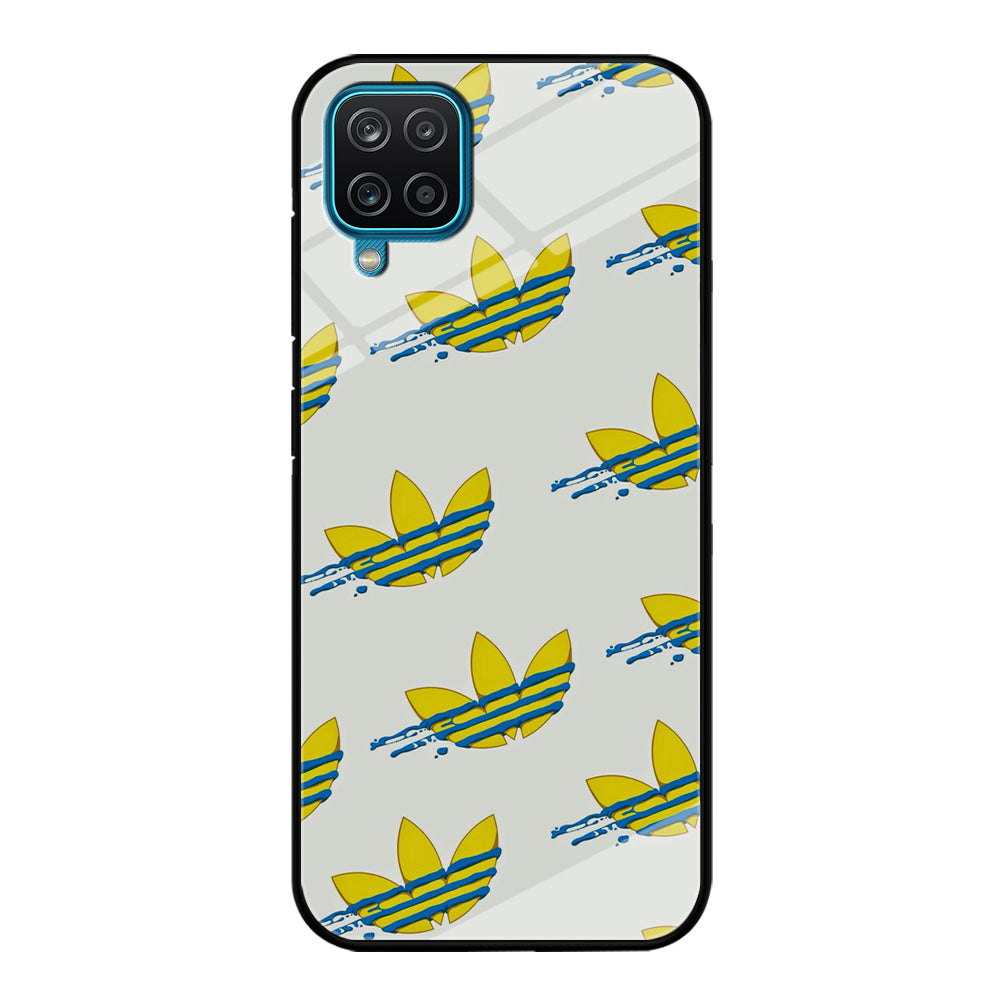 Adidas Doodle Fly Paint Blue Samsung Galaxy A12 Case