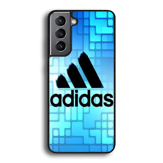 Adidas Logo Blue Abstract Samsung Galaxy S21 Plus Case - Carneyforia