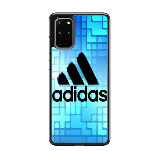 Adidas Logo Blue Abstract Samsung Galaxy S20 Plus Case