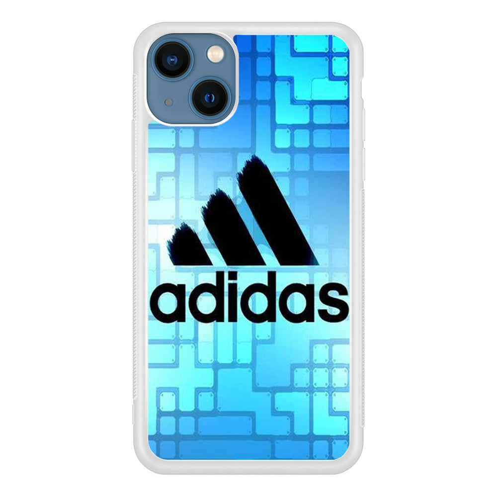 Adidas Logo Blue Abstract iPhone 13 Case