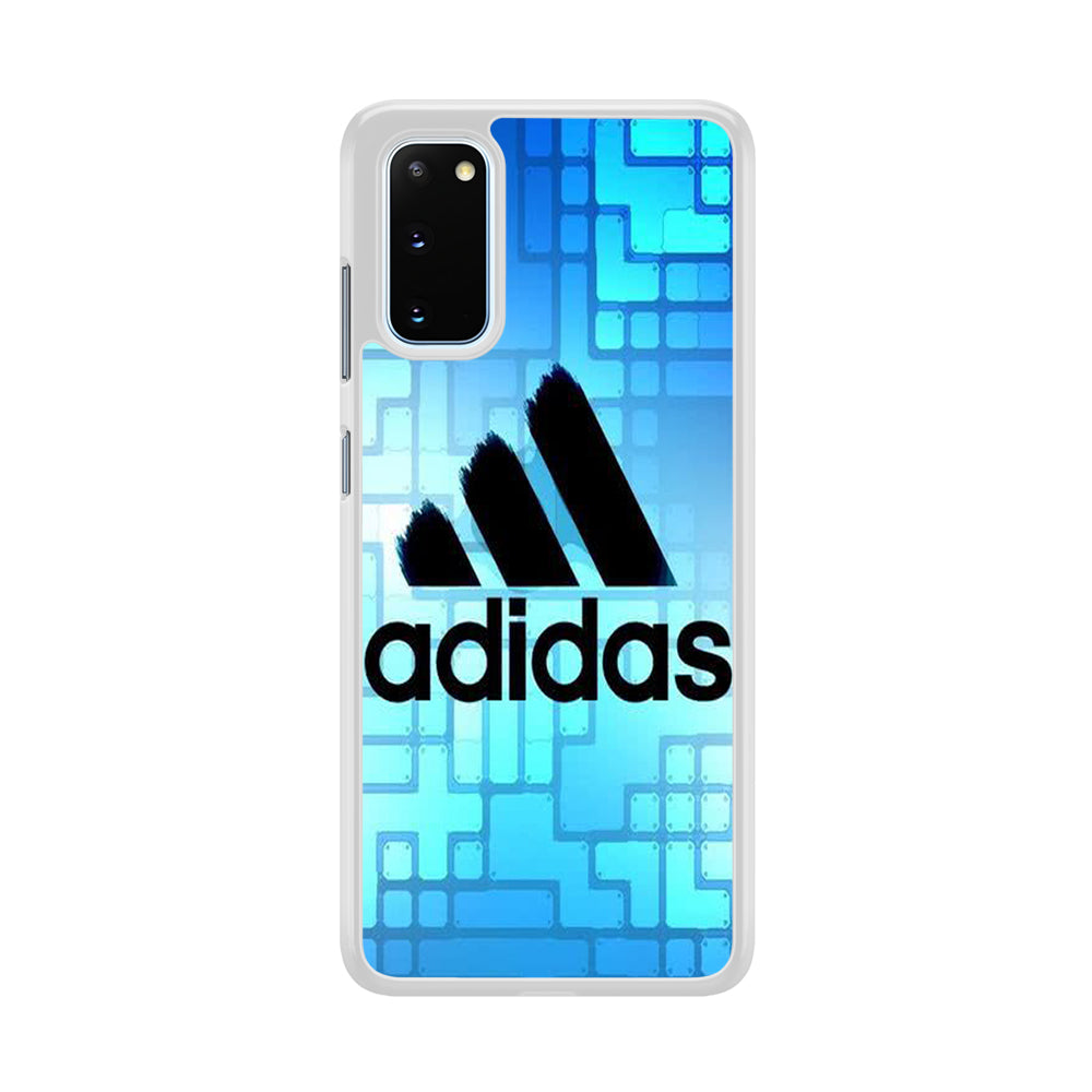 Adidas Logo Blue Abstract Samsung Galaxy S20 Case