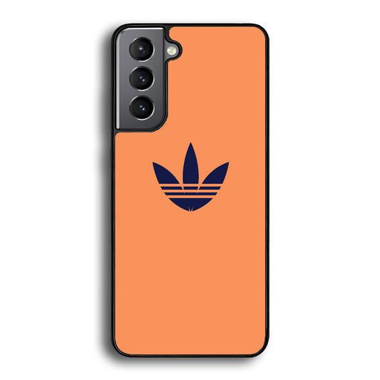 Adidas Logo Light Salmon Orange Samsung Galaxy S21 Plus Case - Carneyforia