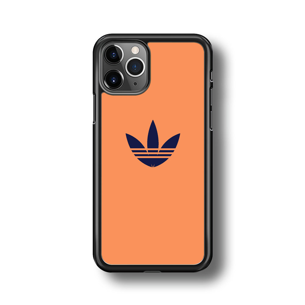 Adidas Logo Light Salmon Orange iPhone 11 Pro Case