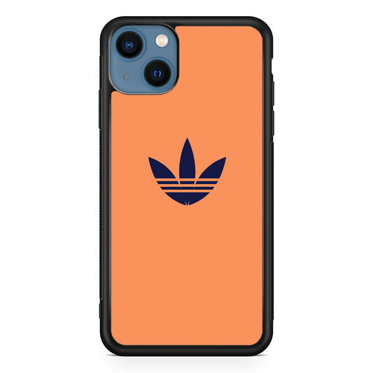 Adidas Logo Light Salmon Orange iPhone 13 Case