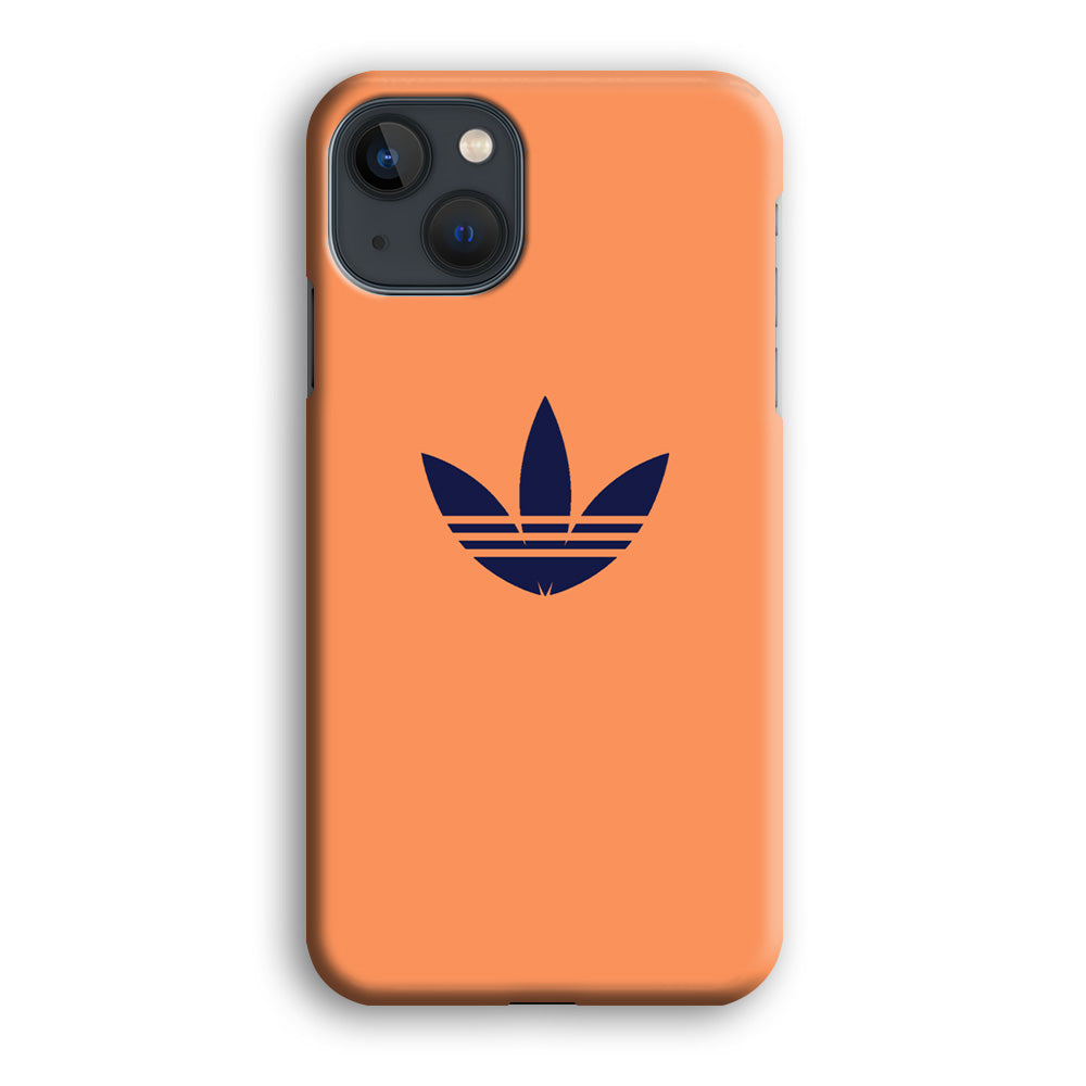 Adidas Logo Light Salmon Orange iPhone 13 Case