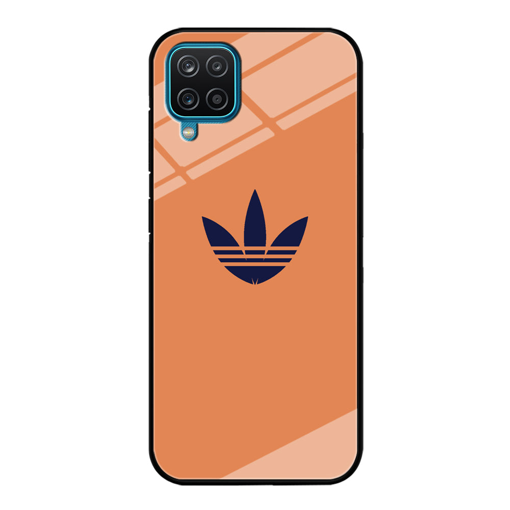 Adidas Logo Light Salmon Orange Samsung Galaxy A12 Case