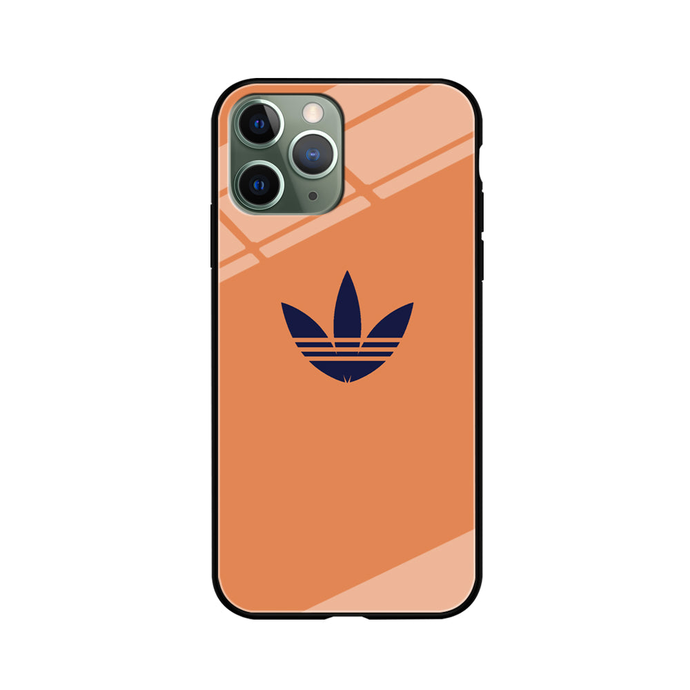 Adidas Logo Light Salmon Orange iPhone 11 Pro Case