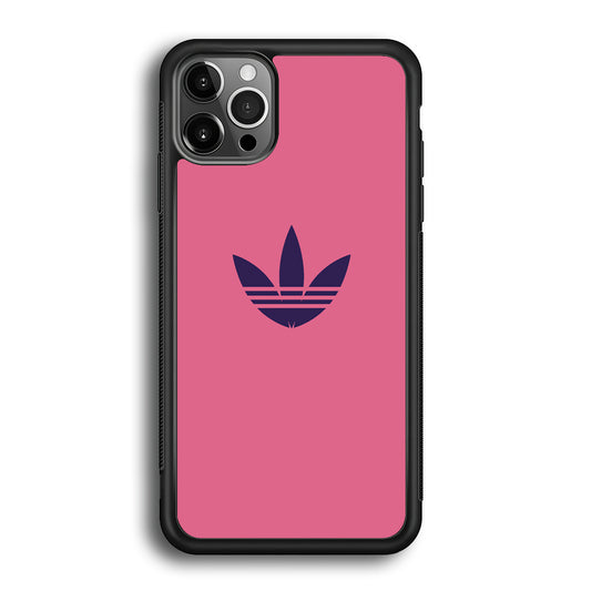 Adidas Orchid Purple Logo iPhone 12 Pro Max Case
