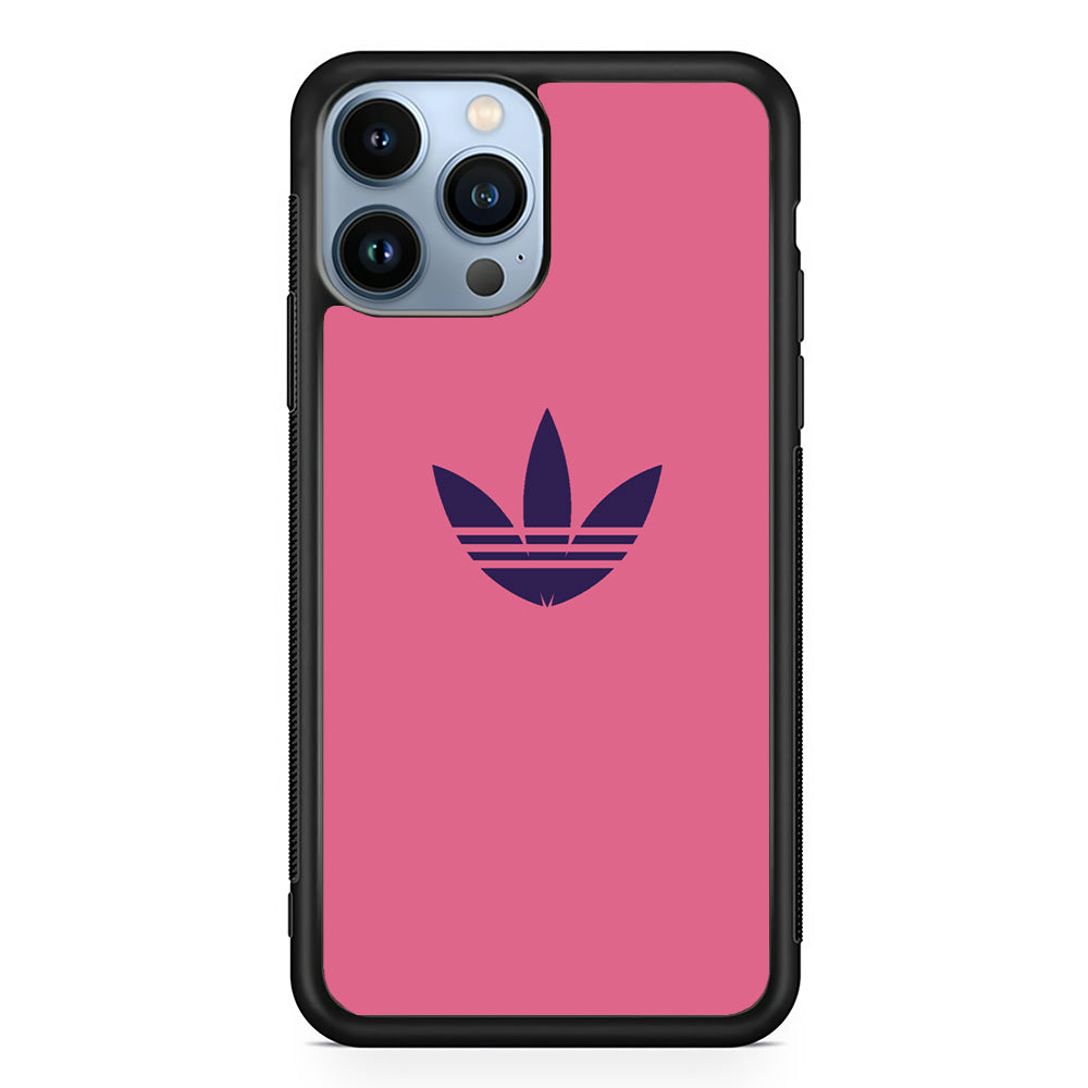 Adidas Orchid Purple Logo iPhone 13 Pro Max Case