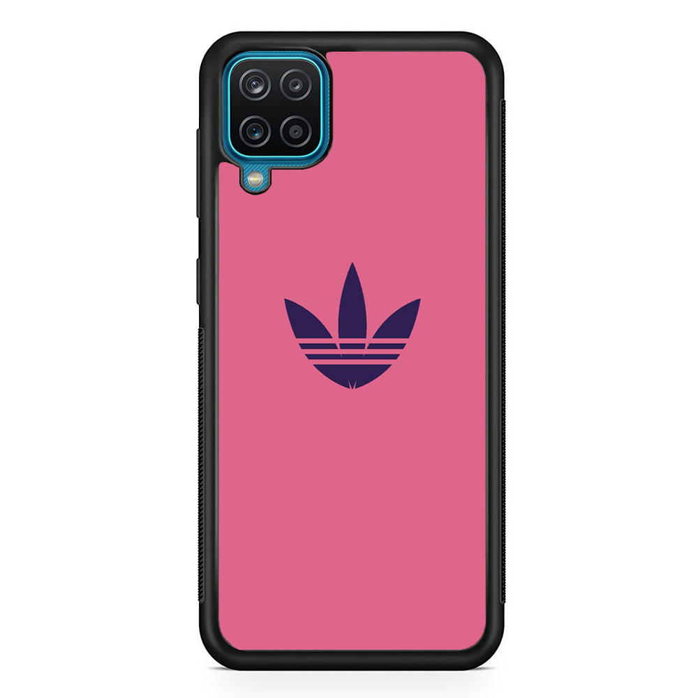 Adidas Orchid Purple Logo Samsung Galaxy A12 Case