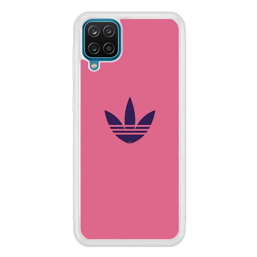 Adidas Orchid Purple Logo Samsung Galaxy A12 Case