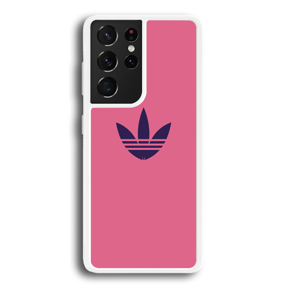 Adidas Orchid Purple Logo Samsung Galaxy S21 Ultra Case