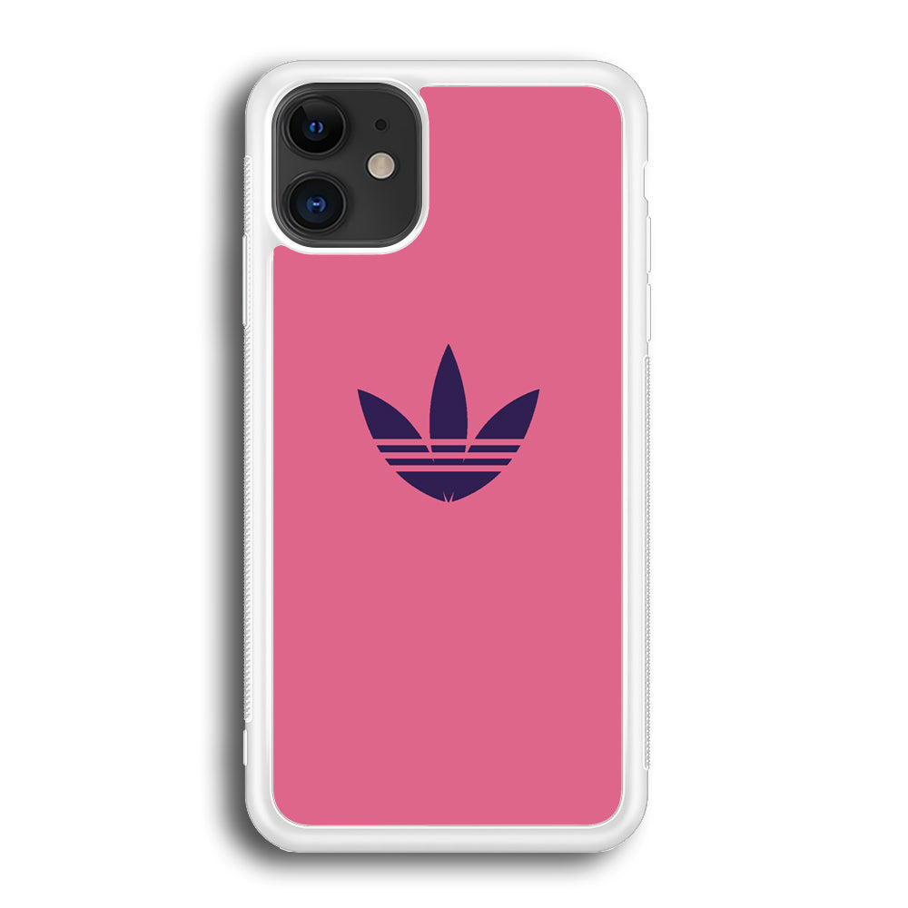 Adidas Orchid Purple Logo iPhone 12 Case