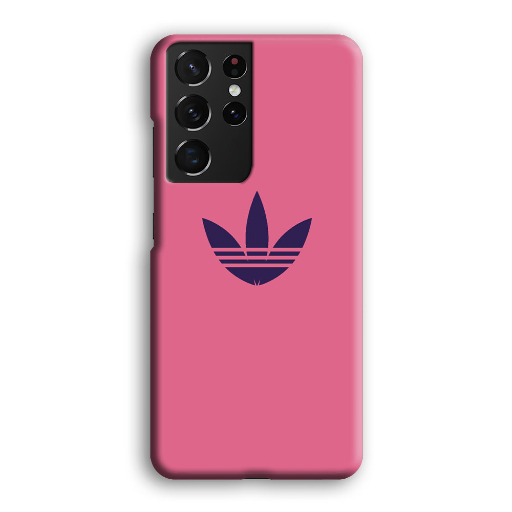 Adidas Orchid Purple Logo Samsung Galaxy S21 Ultra Case