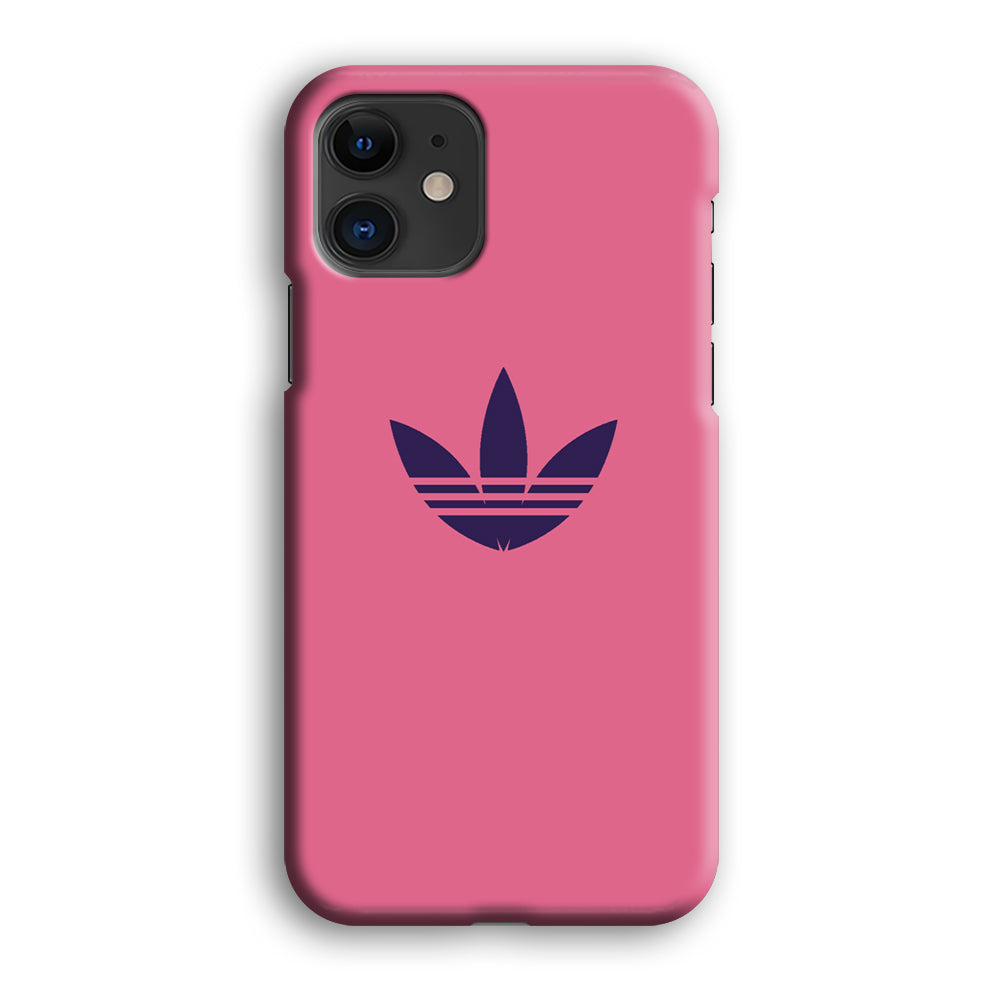 Adidas Orchid Purple Logo iPhone 12 Case