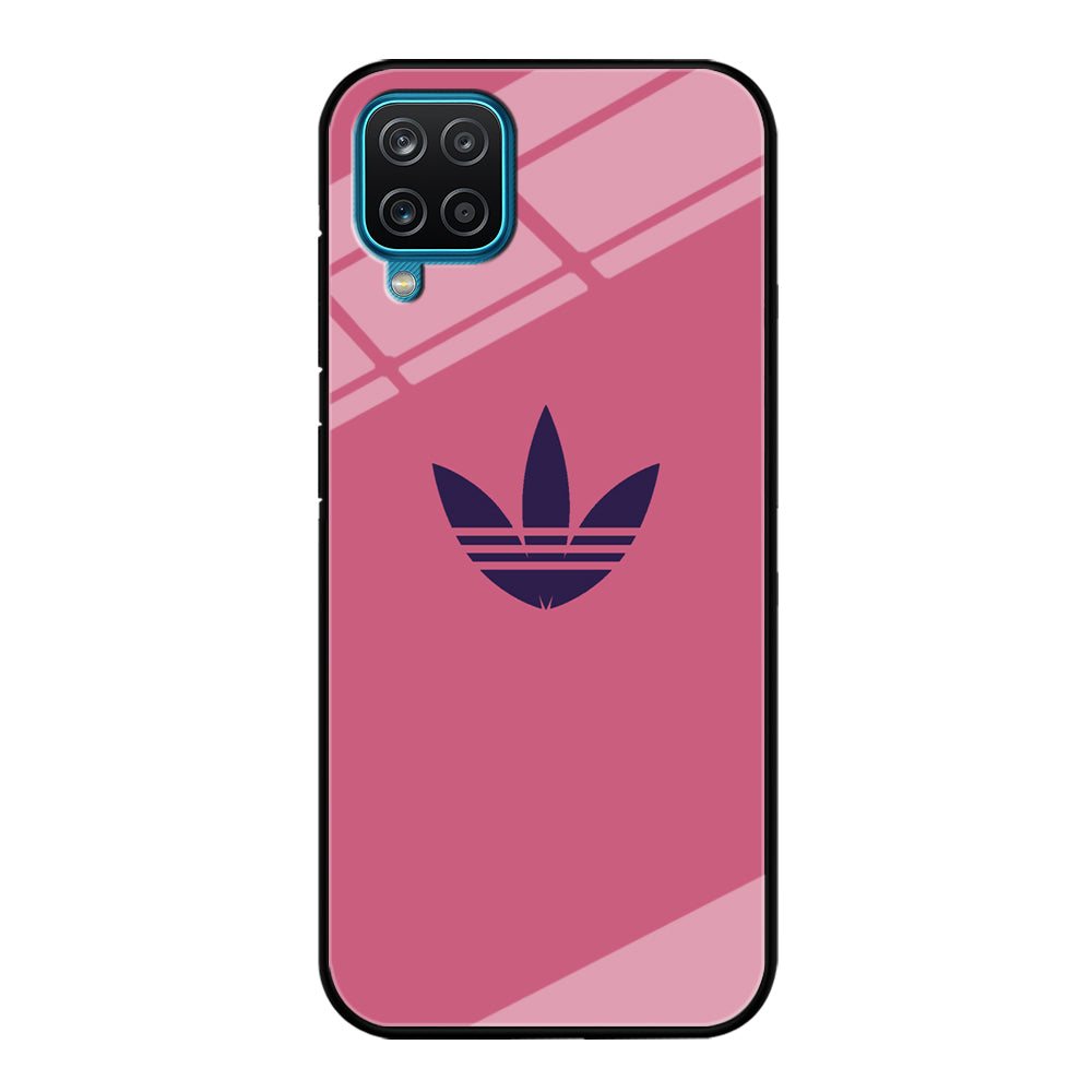 Adidas Orchid Purple Logo Samsung Galaxy A12 Case