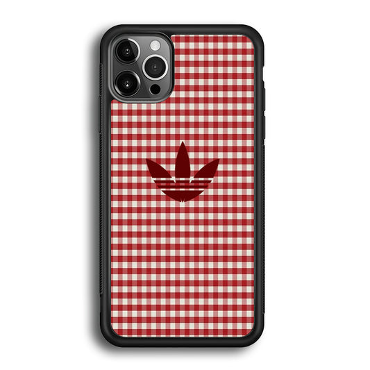 Adidas Red Flannel iPhone 12 Pro Max Case