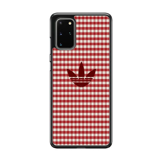 Adidas Red Flannel Samsung Galaxy S20 Plus Case