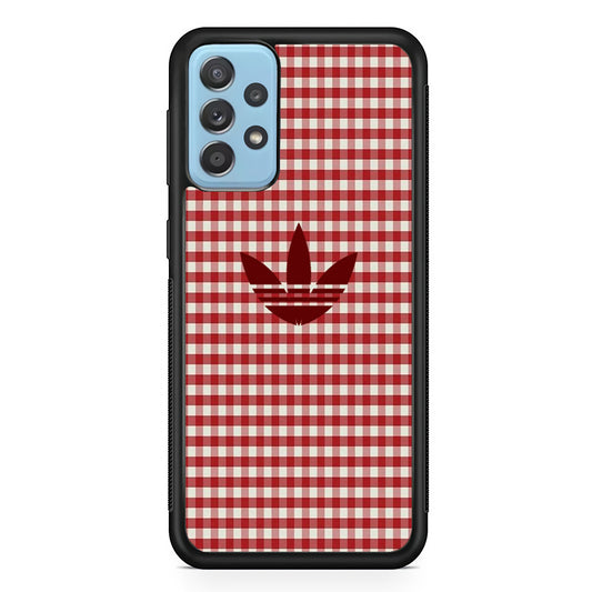 Adidas Red Flannel Samsung Galaxy A52 Case
