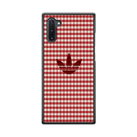 Adidas Red Flannel Samsung Galaxy Note 10 Case