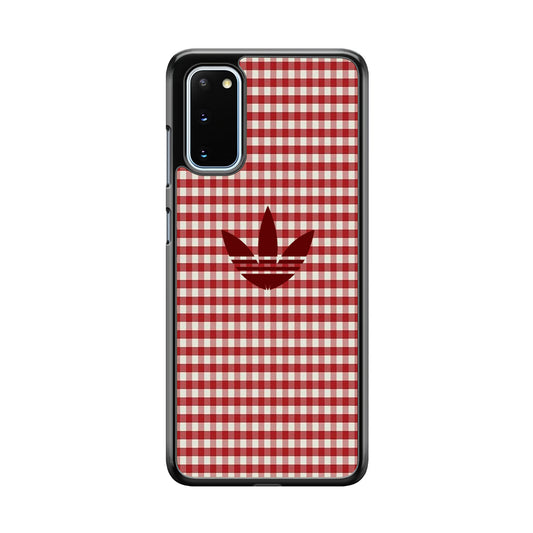 Adidas Red Flannel Samsung Galaxy S20 Case