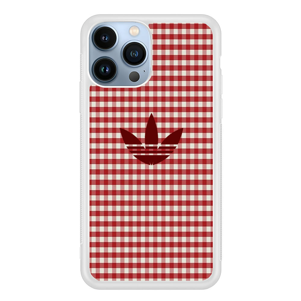 Adidas Red Flannel iPhone 13 Pro Max Case