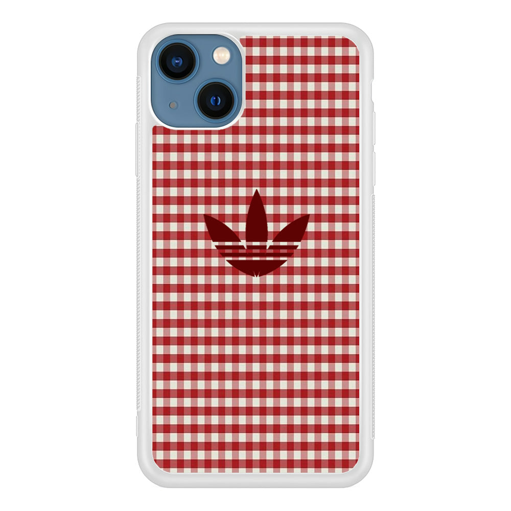 Adidas Red Flannel iPhone 13 Case