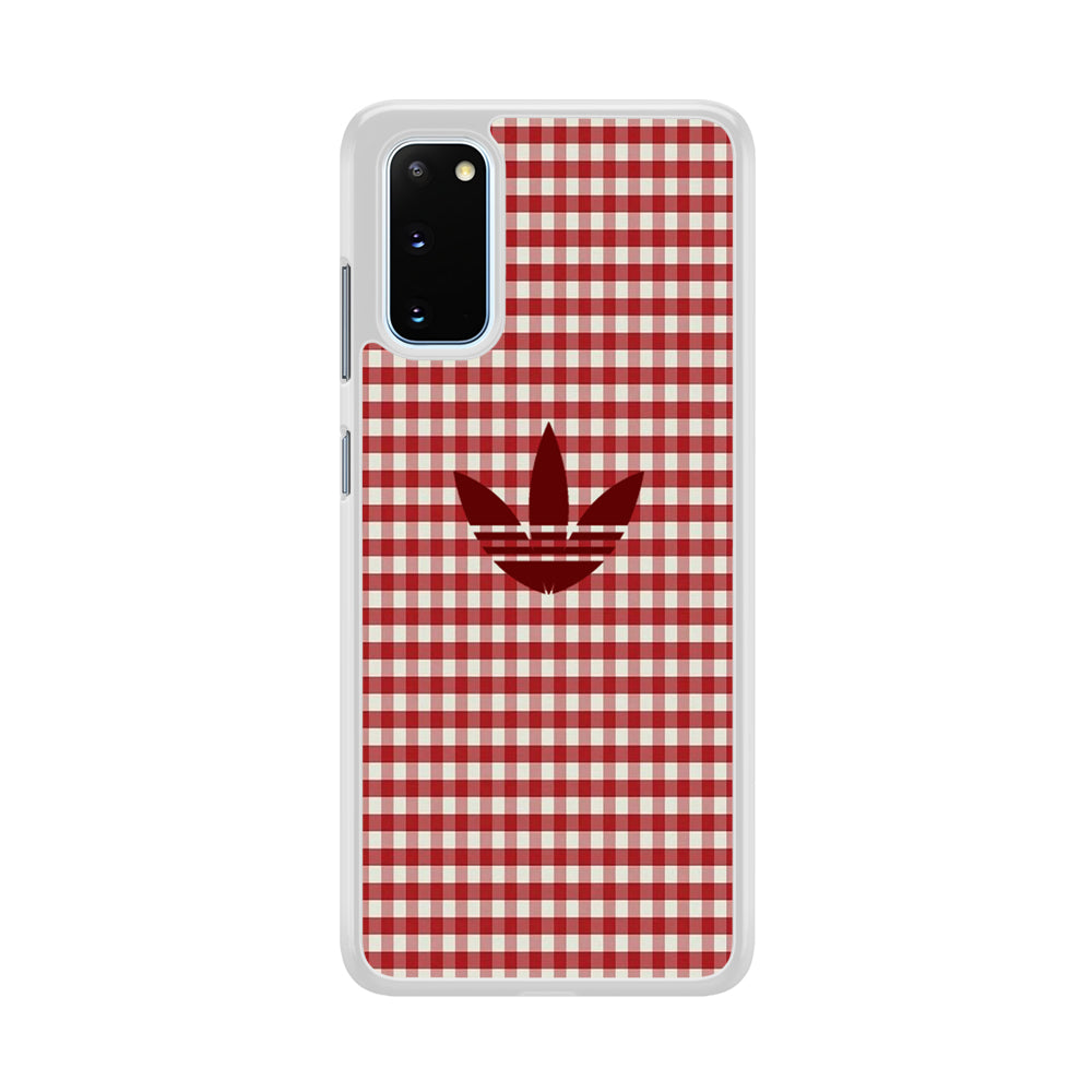 Adidas Red Flannel Samsung Galaxy S20 Case